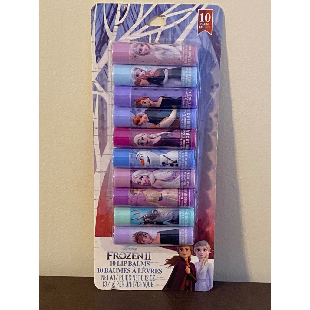 Disney Frozen Ii Lip Balms 10Pack 12 Oz Each